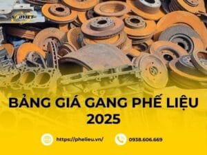 Gang phế liệu được thu mua với giá khá cao
