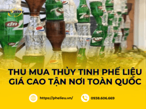 Phế liệu thuỷ tinh được nhiều đơn vị thu mua