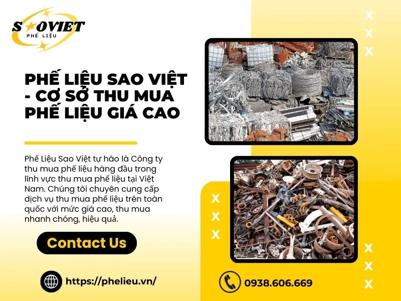 Liên hệ công ty thu mua phế liệu đồng - Phế Liệu Sao Việt để nhận báo giá mới nhất
