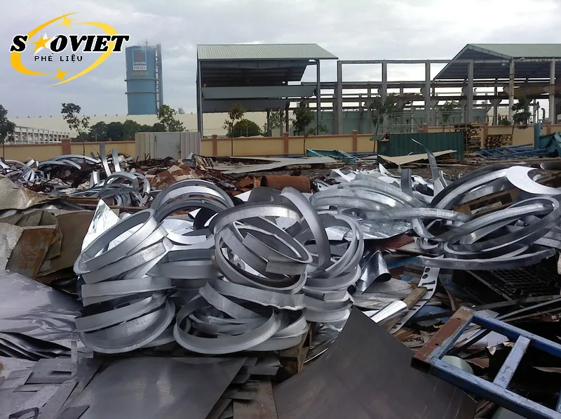 Các loại sắt phế liệu phổ biến được thu mua và tái chế được sắp xếp theo loại