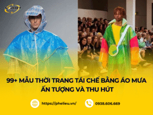 Có vô vàn ý tưởng tái chế từ áo mưa