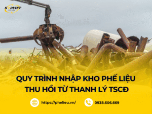 Phế liệu thu hồi từ thanh lý TSCĐ cho doanh nghiệp nguồn thu nhập tốt