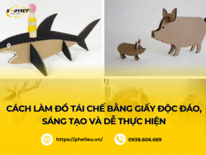 Các ý tưởng làm đồ tái chế bằng giấy đều dễ thực hiện