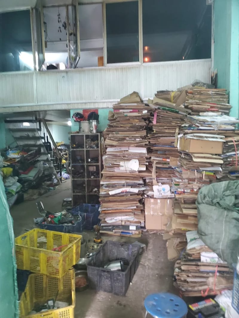 hình ảnh thu mua phế liệu thực tế tại Tiền Giang