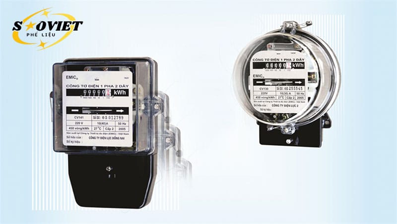 Có nhiều yếu tố ảnh hưởng đến giá mua công tơ điện cũ