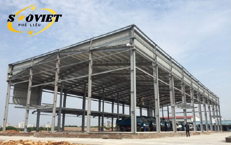Khung sắt nhà xưởng