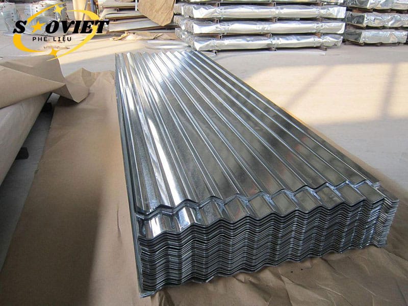 Tôn mạ kẽm có chất lượng tuyệt vời