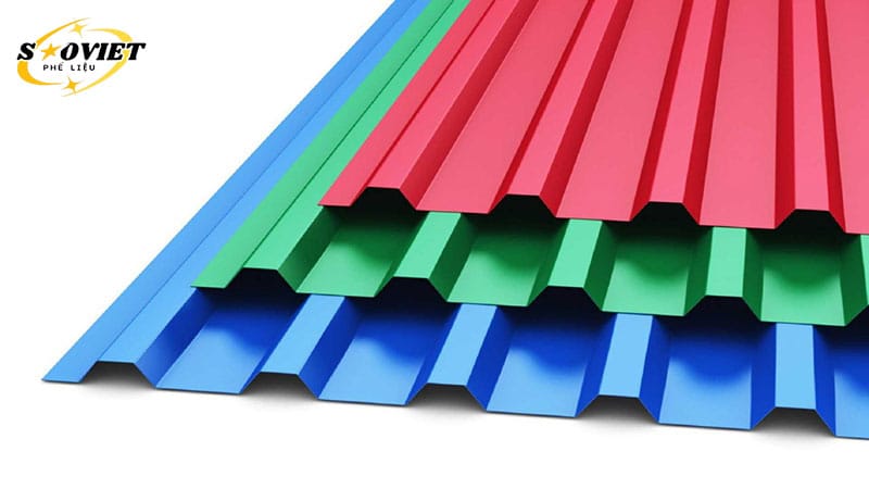 Tôn đa dạng các loại màu