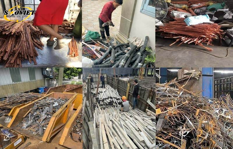 Ngoài PVC, Sao Việt còn thu mua trọn gói các loại nhựa phế liệu khác như PET, HDPE, PP, ABS...