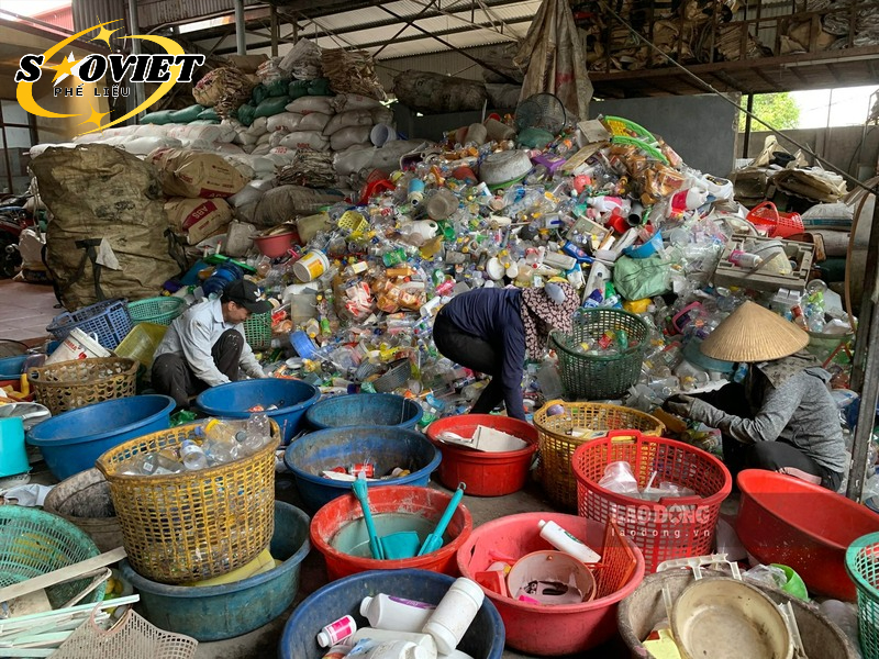 Phế liệu Sao Việt thu mua phế liệu rộng khắp các khu vực