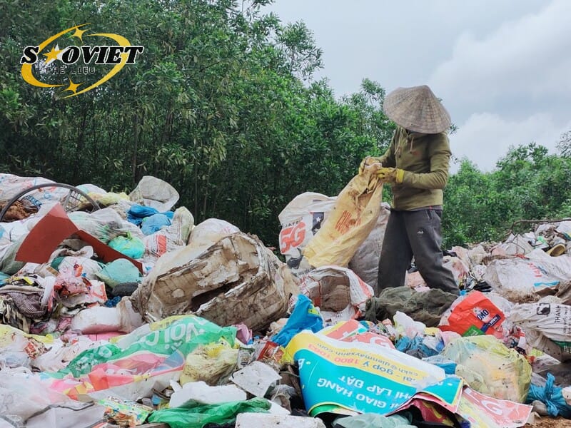 Cân đo phế liệu minh bạch, rõ ràng