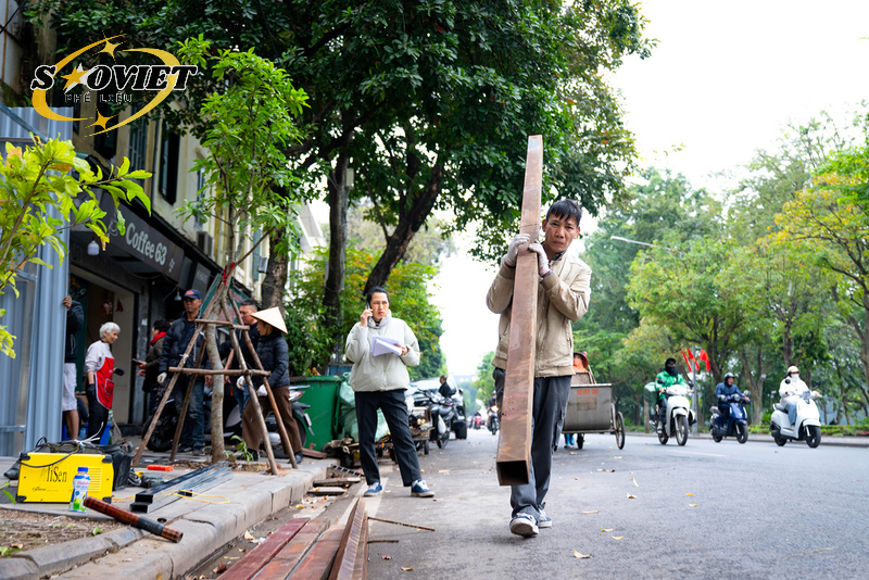 Quy trình thu mua diễn ra nhanh chóng