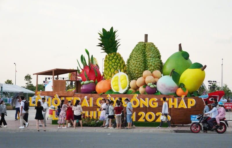 Khu vực hỗ trợ thu mua tận nơi tại Đồng Tháp