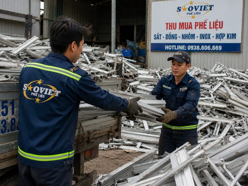 Thu mua phế liệu Nhôm giá cao