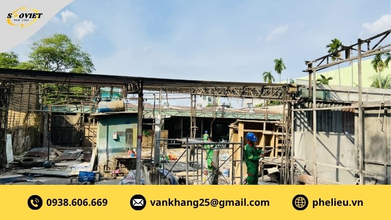 tháo dỡ và thu gom tận nơi